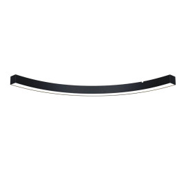 Canal lumineux Linion - Courbe 90° - 12.5W - 3000K - 24V - Noir