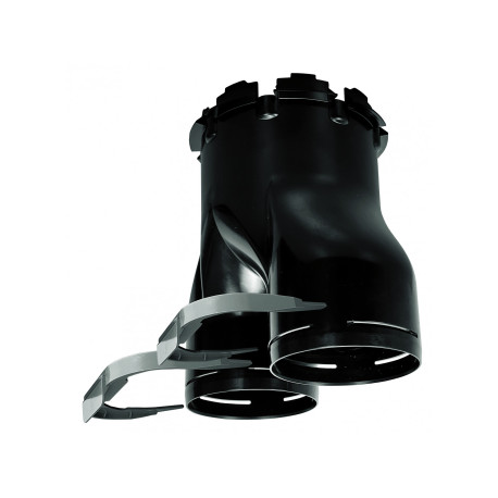 Réduction conique RED 90/125 S&P Unelvent Ø 90-125mm - Plastique 2 sorties