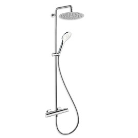 Colonne de douche thermostatique chromée PROFILO