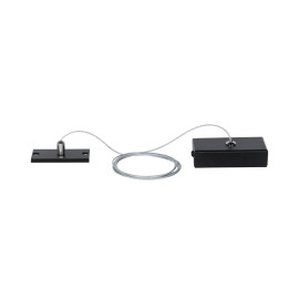 Suspension par câble pour modules lumineux Linion - 40x1500mm max - Noir