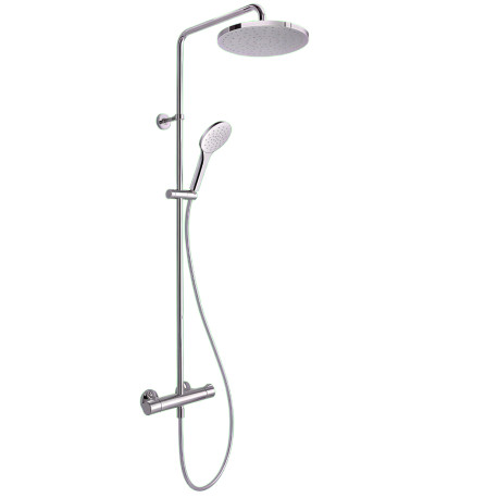 Colonne de douche thermostatique chromée THETA CONFORT