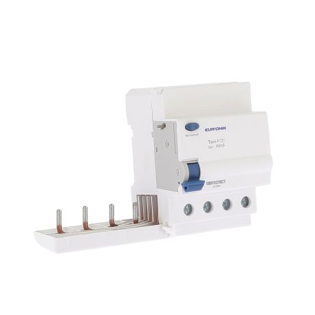 Bloc différentiel 4P RX Protect Eur'Ohm - Type A - 4x63A/30mA