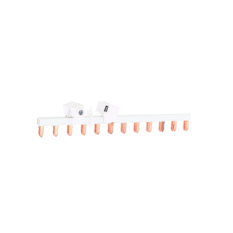 Peigne horizontal 12 modules RxProtect Eur'Ohm - 1P+N - 63A - Avec borniers Ph et N