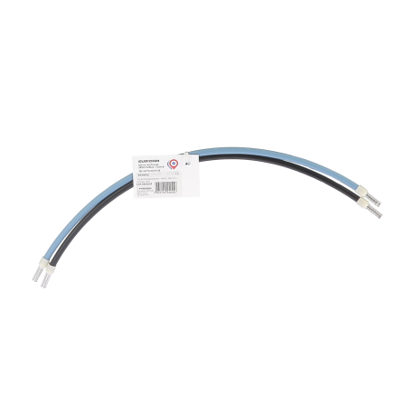Jeu de 2 bretelles d'alimentation bleu/noir RX Protect Eur'Ohm - Section 16mm² - Longueur 45cm - Avec embouts 18mm