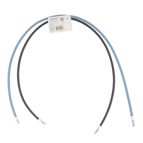 Jeu de 2 bretelles d'alimentation bleu/noir RX Protect Eur'Ohm - Section 16mm² - Longueur 90cm - Avec embouts 18mm