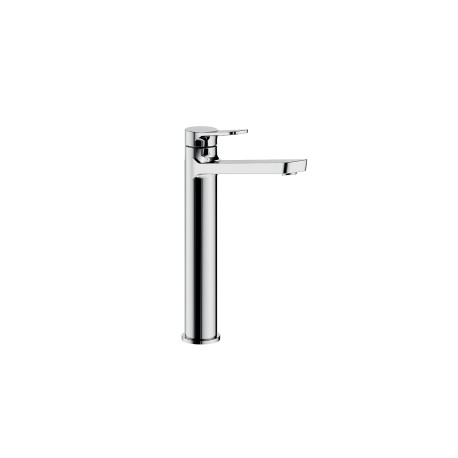Mitigeur de lavabo haut chromé ELEVATION avec vidage bonde Up&Down