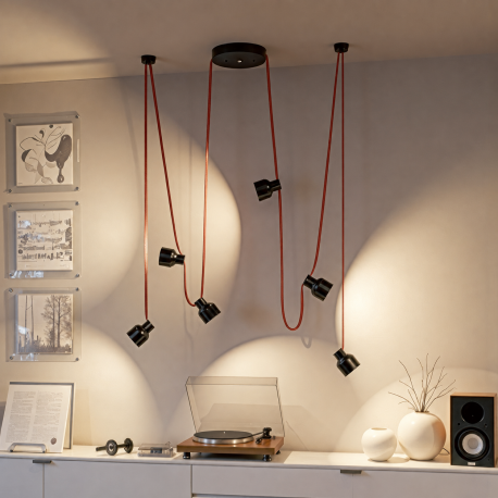 Kit de démarrage ULine - Spots Led & Sangle Orange - Paulmann