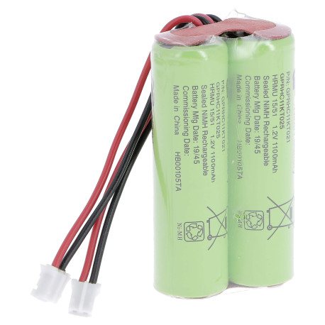 Batterie de remplacement BAES NiMh 1,2V 1,1Ah