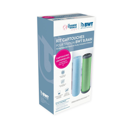 Pack cartouche de remplacement B.Rain BWT - Eaux de récupération pour une action responsable