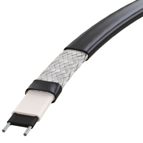 CABLE CHAUFFANT AUTO REGULANT HORS GEL DES GOUTTIERES - 36W/M (au mètre)