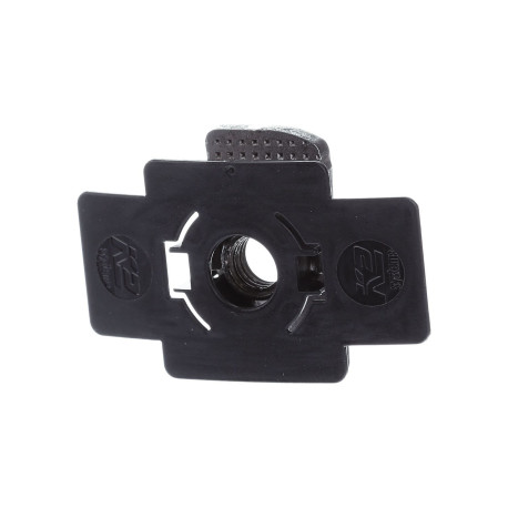 Écrou-prisonnier MK2 avec clip de montage acier inox pour insère sur rail K2