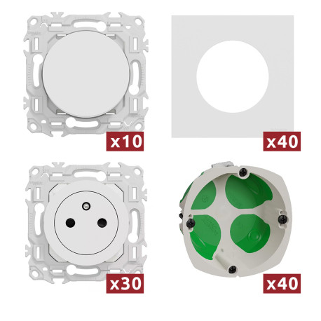 Probox appareillage Odace 2025 - Schneider Electric - Blanc