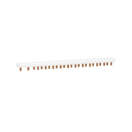 Peigne monobloc XP Resi9 - 1P+N - 63A - 26 pas - Cache dents de 5 modules