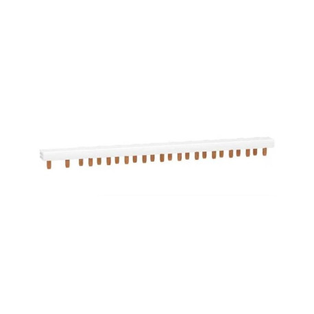 Peigne monobloc XP Resi9 - 1P+N - 63A - 26 pas - Cache dents de 5 modules