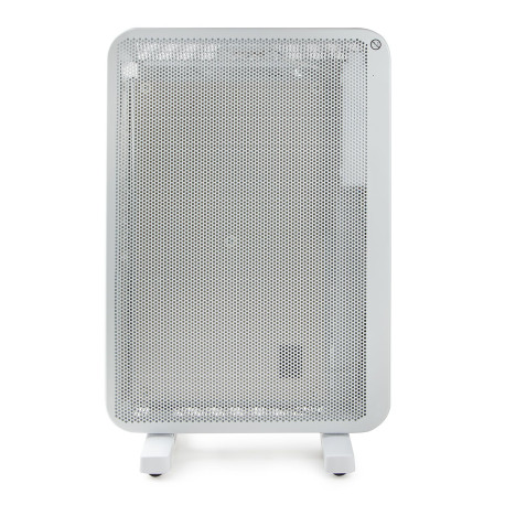 Chauffage rayonnant mica 1500W 2 positions IP24 - Blanc