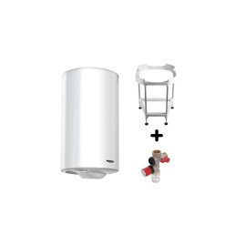 Pack Chauffe-eau Ariston INITIO Vertical Mural Blindé 150 l + Trépied et Groupe de Sécurité