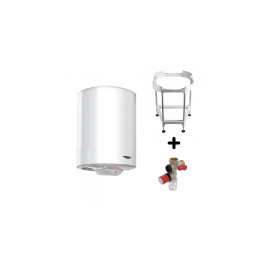 Pack Chauffe-eau Vertical Mural 100L Ariston SAGEO + Trépied + Groupe Sécurité