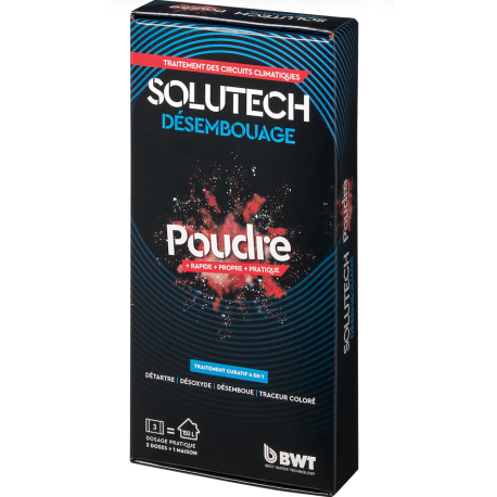 Désembouant SoluTECH BWT - Poudre - 3x32,5g