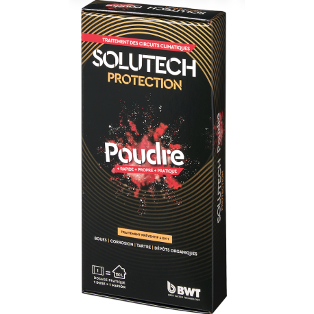 Poudre de protection SoluTECH BWT - Pour circuit de chauffage - 32,5g