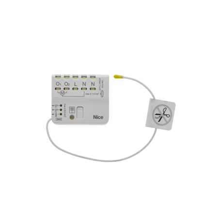 Micromodule bidirectionnel NICE connecté pour volets roulants et stores - BIDI MiniShutter