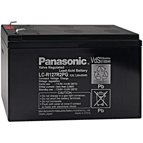 Batterie accumulateur au plomb gel KNX 12V 7,2Ah