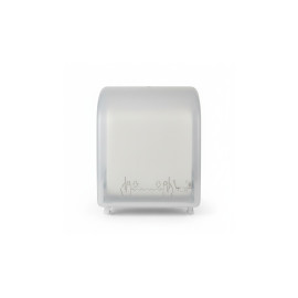 Distributeur essuie-mains autocut blanc