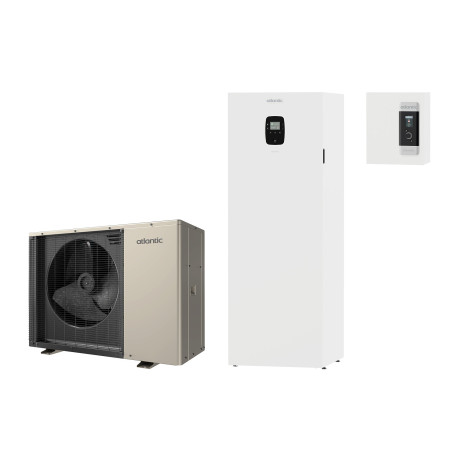 Pack pompe à chaleur Hybrellia hybride sol monobloc 5 kW - 24 kW