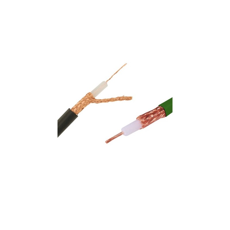 Bobine Cable Coaxial avec alimentation 100M au Maroc