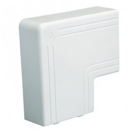 Angle plat NPAN - Pour goulotte 150x60mm - Blanc