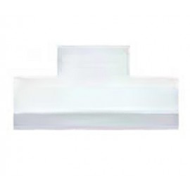 Réducteur rectangulaire pour conduit rectangulaire PVC rigide - 55 x 220 x 110mm