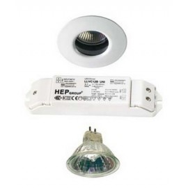 Spot encastré HIDRO LED GU5,3 12V 50W acier et aluminium 