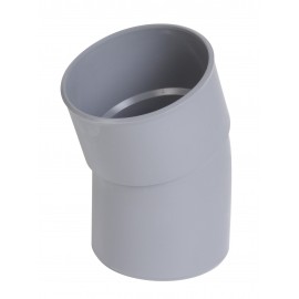 Raccord évacuation coude simple mâle femelle 20° 100mm