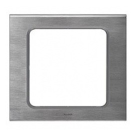 Plaque métallique Céliane - Inox brossé - Plaque grand format