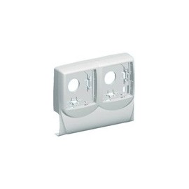 Boitier double d'appareillage pour goulotte Optima TM et appareillage en saillie Legrand - Pour goulotte 22 x 12,5mm