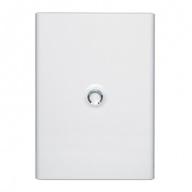 Porte Drivia blanche IP 40 - IK 07 - pour coffret 3 rangées