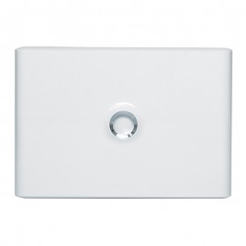Porte Drivia blanche IP 40 - IK 07 - pour coffret 1 rangée