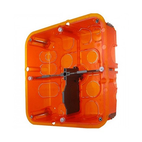 Boîte multimatériaux Batibox grand format - 2X4/5 modules - 2X2 postes - profondeur 50