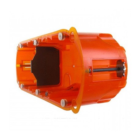 Boite d'encastrement BATIBOX multimatériaux triple postes profondeur 40 mm