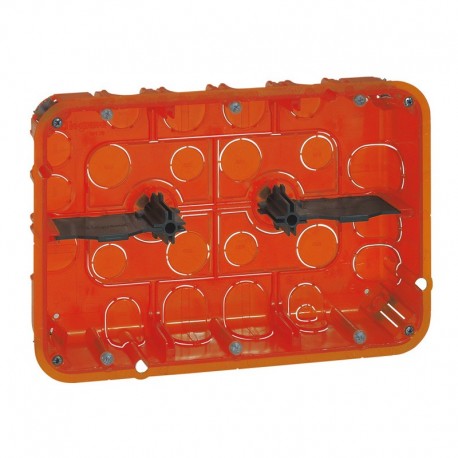 Boite d'encastrement Batibox multimatériaux grand format - 2x3 postes / 2x6/8 modules - profondeur 50mm