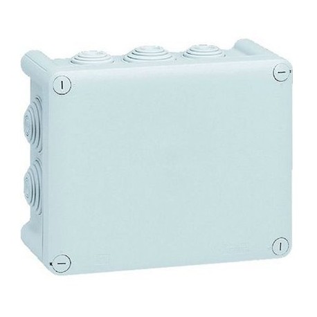 Boite de dérivation plexo à embouts à entrée directe 360 x 270 x 124 mm
