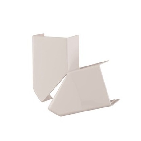 Angle plat variable - pour moulure DLPlus 20x12,5 - blanc
