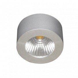 Spot en saillie apparent EVA 62R LED 5W rond fixe argent