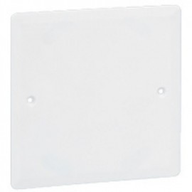 Couvercle universel Batibox pour boîte 1 poste - 80 x 80
