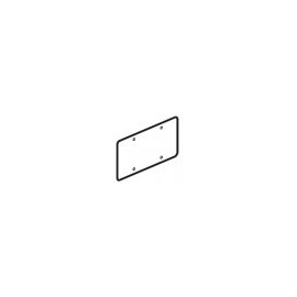 Couvercle universel Batibox pour boîte 2 postes - 155 x 85 mm