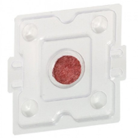 Lot de 10 écrans anti-plâtre pour boîte carrée Batibox 1 à 4 postes - 70x70mm