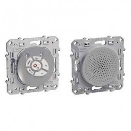 Odace radio FM + haut-parleur - aluminium