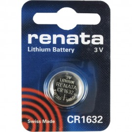 Pile bouton lithium CR1632