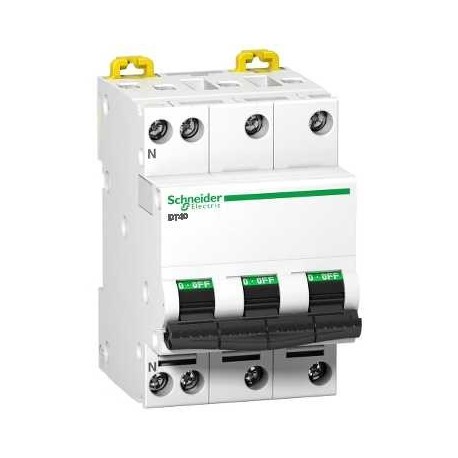 Disjoncteur DT40N 3P+N - 10kA - courbe D - 20A 