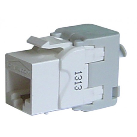 Sachet de 4 prises RJ45 non blindées -catégorie 5 - standard