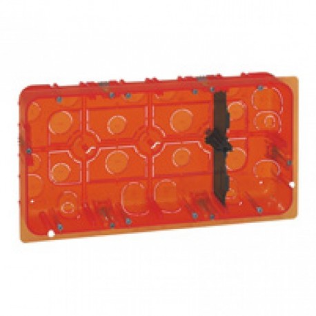 Boite multimatériaux Batibox pour programme Mosaic 2x10 modules - profondeur 50mm